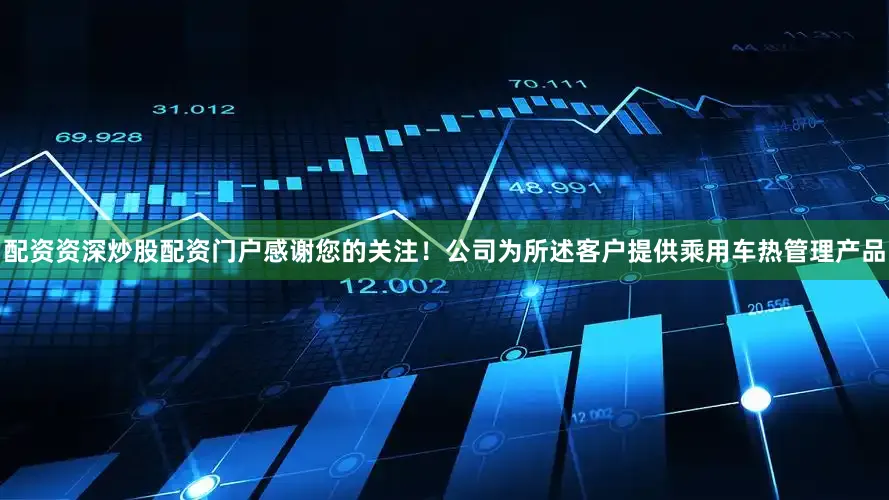 配资资深炒股配资门户感谢您的关注！公司为所述客户提供乘用车热管理产品