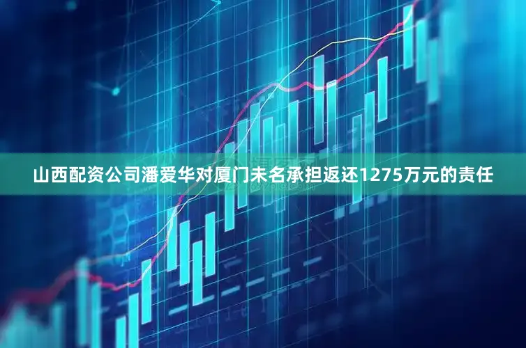 山西配资公司潘爱华对厦门未名承担返还1275万元的责任